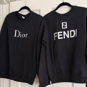 Hanes Black EcoSmart Sweatshirt